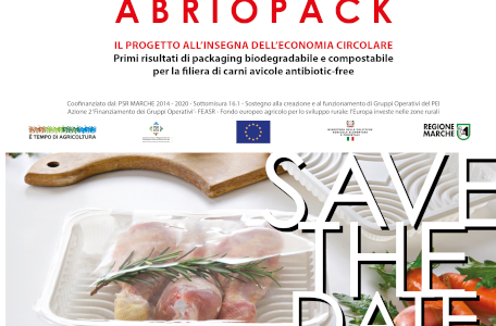 ABRIOPACK - Primi risultati di packaging biodegradabile e compostabile per la filiera di carni avicole antibiotic free